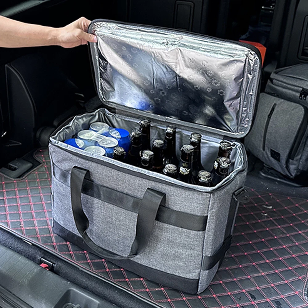 

for Jeep Wrangler TJ JL JK 1997-2024 Rear Trunk Accessories Large Outdoor Thermal Picnic Camping Storage Box Waterproof 1-PACK