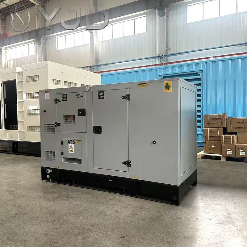 DYJD 100kva 200kva 300kva 400 500a Silent Type Weichai Natural Gas Generator Petroleum Biogas Fuel High Exports Availability