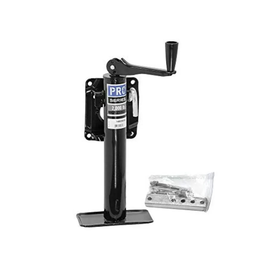

Pro Series Bolt-On Jack Black for Vehicle Lifts Heavy Duty Steel Black Finish Durable and Reliable