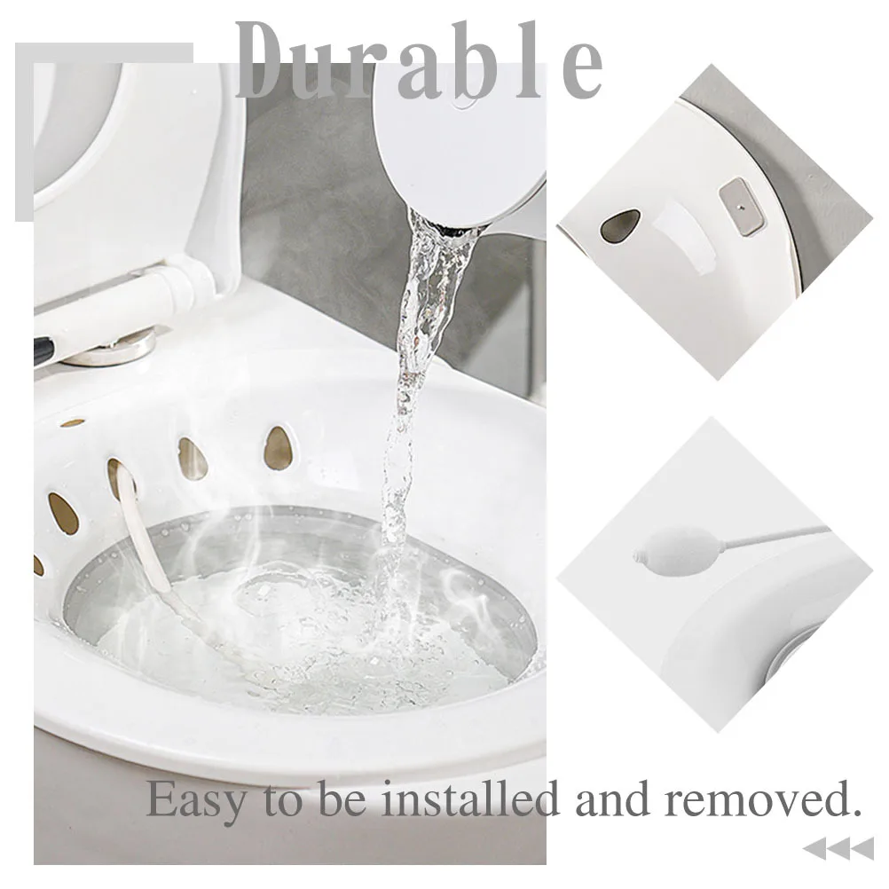 

складное биде для беременных, 1 шт., пластиковое сиденье для унитаза, настенное крепление, компактный дизайн, легко чистится, безопасно