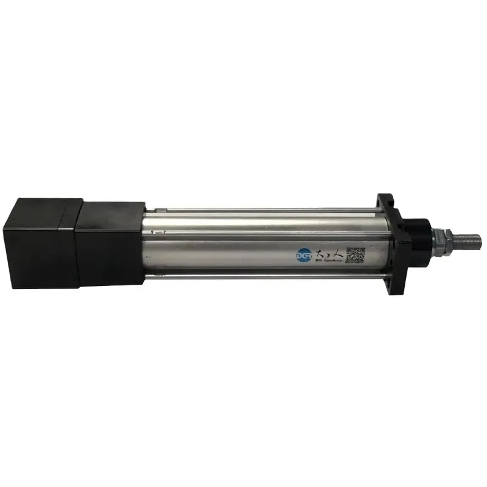 Custom 4.5kW Servo Motor Drive Electric Cylinder 800mm/s High Speed Heavy Duty Carbon Steel for Telescopic Folding