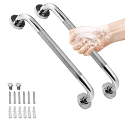 304 Stainless Steel Bathroom Tub,Toilet Handrail,Grab Bar,Anti Slip Shower Safety Support Handle, Towel Rack, 300mm, 400mm,500mm