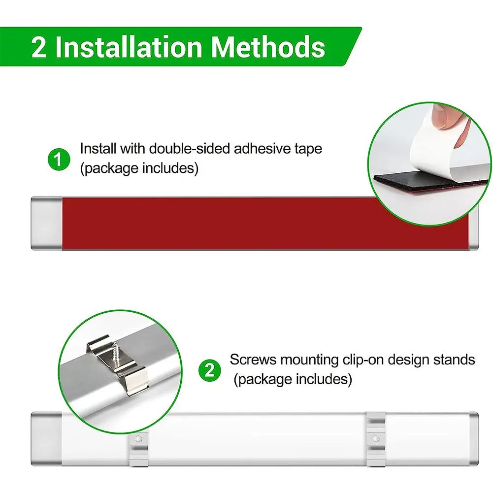 12V LED Strip Light With On-Off Switch RV Interior Light Bar 168LEDs 1700LM 6000K Interior Light (2 Pack)