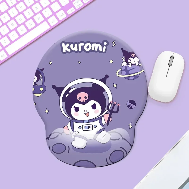 Kuromi My Melody Pachacco Mouse Pad Kawaii Sanrio Cute Cinnamoroll Computer Game Desktop Wrist Guard Anti-slip Pad Soft Pad Gift