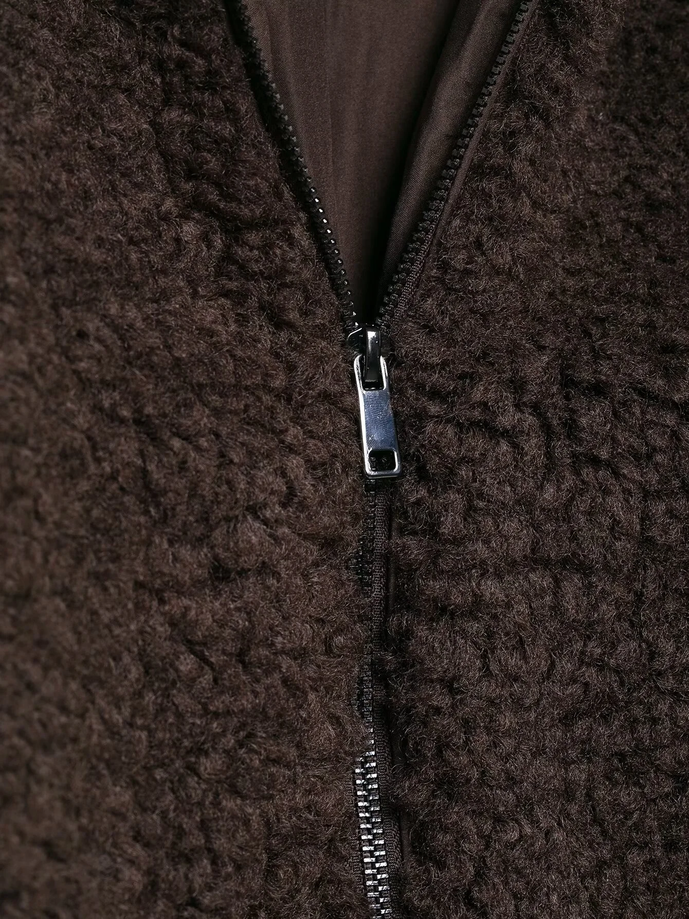 2025 شتاء جديد المرأة عارضة أزياء بسيطة فضفاضة مريحة الوقوف طوق امبسوول الدافئة سميكة سترة قطن #5