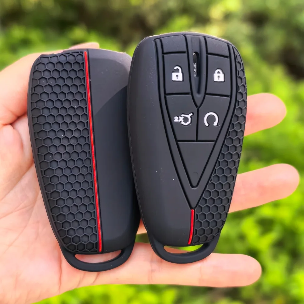 Keychain For Changan Unit Unik CS35 CS55 CS75 Plus UNI-V Oshan Z6 X5 X7 Plus Silicone Car Romote Key Caps Holder