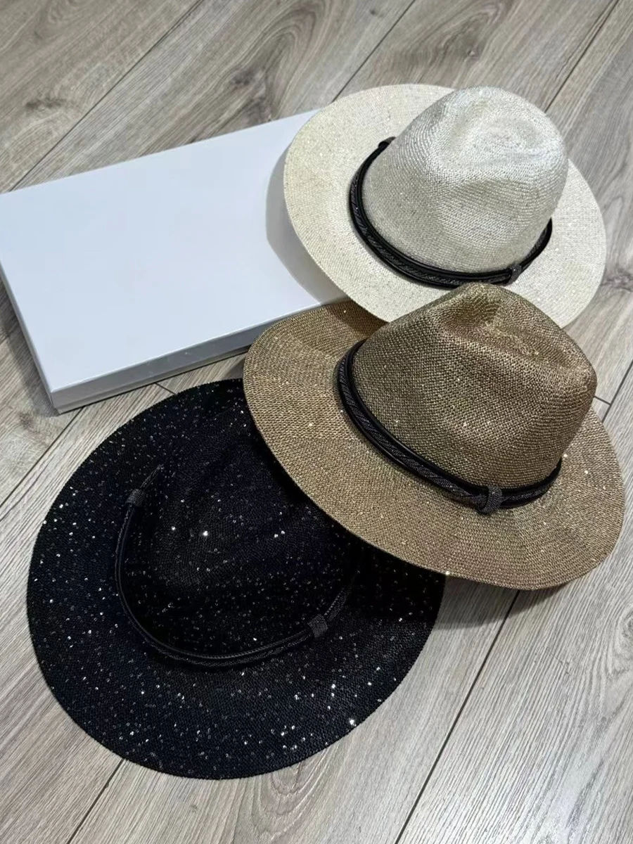 New Autumn/Winter High-Quality Fashionable Casual Sequined Hat For Women, Four Colors, One Size Fits All