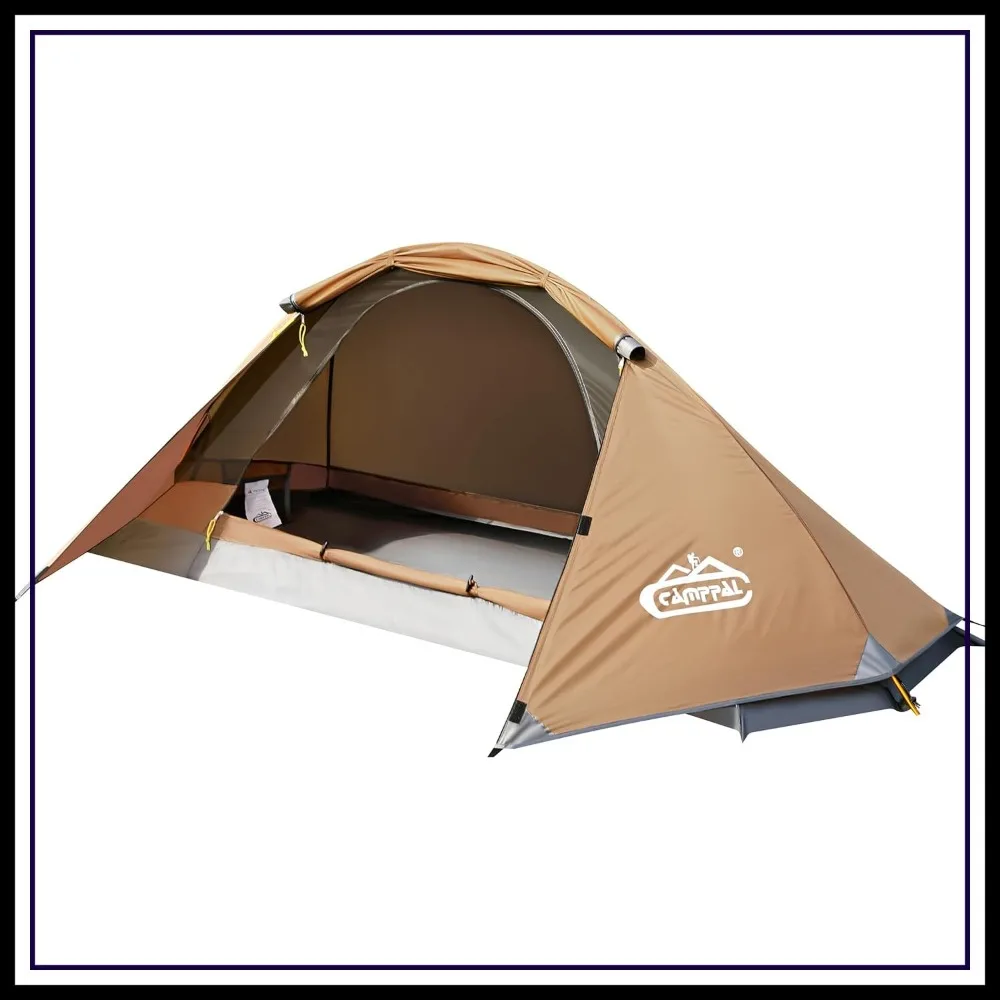 

4 Season 1 Person Tent for Camping Hiking Mountain Hunting Backpacking Windproof Rainproof Waterproof