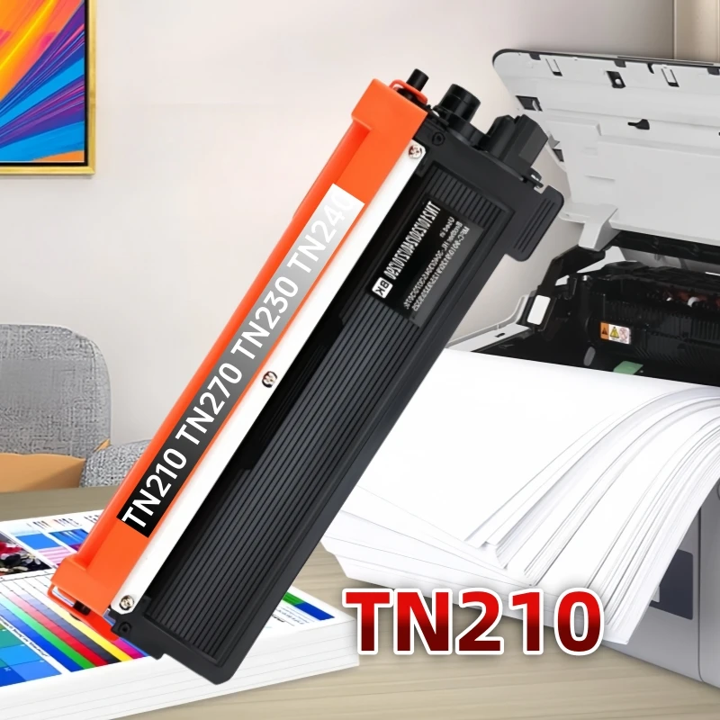 Black Toner Cartridge Powder Kit Compatible for Brother HL-3040CN 3070CW MFC-9010CN 9120 Laser Printer TN210 TN270 TN230 TN240