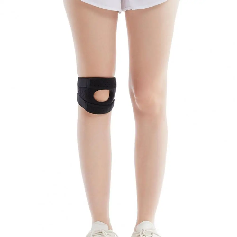 Non-slip Knee Brace 2pcs Patella Knee Strap Brace Elastic Sports Knee Support Band for Men Women Patellar Tendon for Running