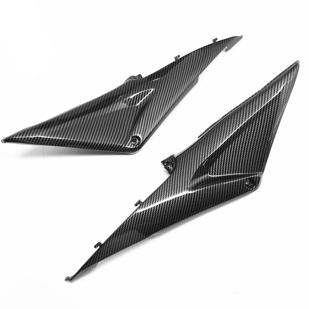 

Useful Gas Tank Side Cover Panel Fairing Trim 2Pcs ABS Carbon Fiber For HONDA CBR 600RR 2005 2006 Left & Right