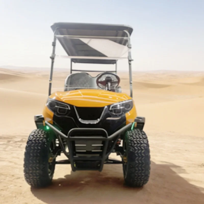 

Электрический гольф-кар Agile Response Edition на 2/4/6/8 мест, высокоскоростная аттракционная модель, черный, с высококачественными сиденьями, 14-дюймовые внедорожные шины