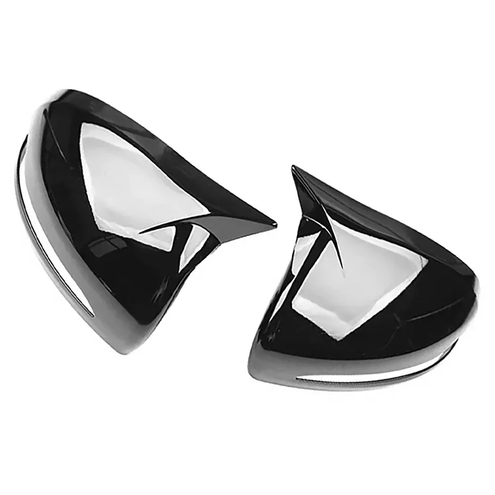 Car Modification Mirror Housing For Mercedes Gloss Black Mirror Cover Sleek And Stylish High-quality Materials