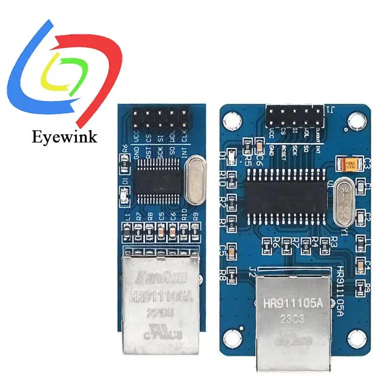 ENC28J60 LAN Mini High-Efficiency SPI Ethernet Controller Module Stable Network Adapter for Arduino