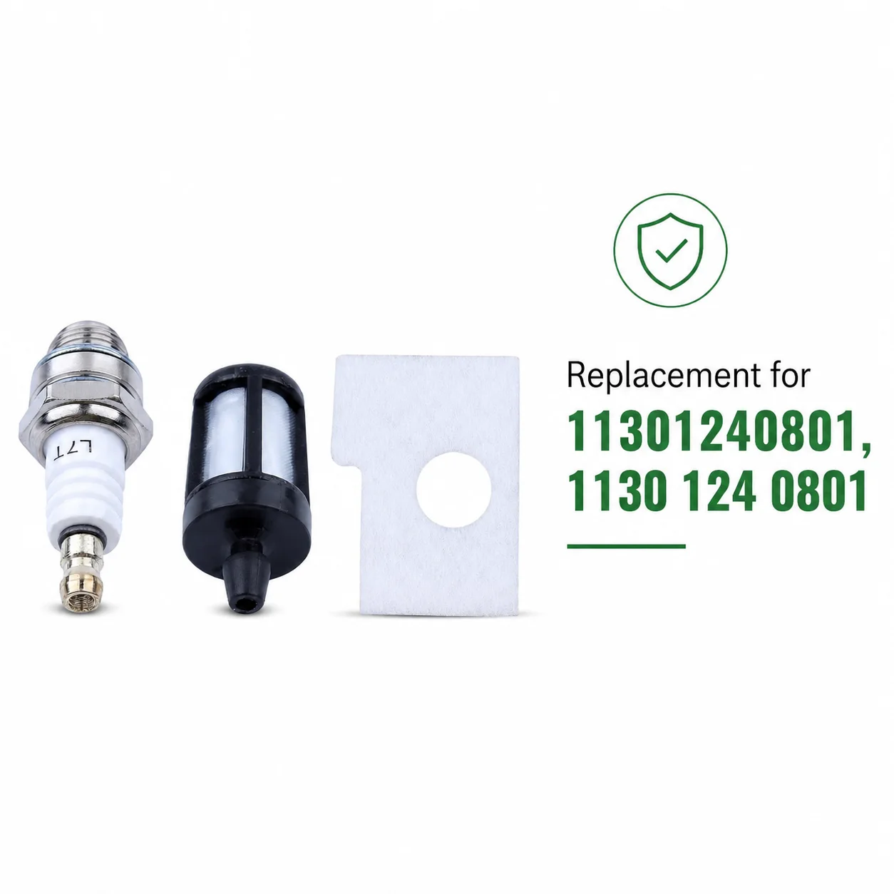 Air Filter Fuel Filter Spark Plug Repair Kit For Stihl MS180 018 MS 180 Chainsaw L7T/BPMR7A 11301240801 1130 124 0801 Saw Parts