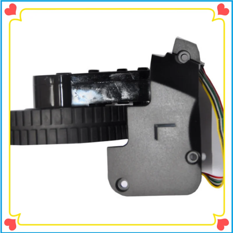 مجموعة عجلات مكنسة كهربائية روبوت قطع غيار آلية واستبدال محركات