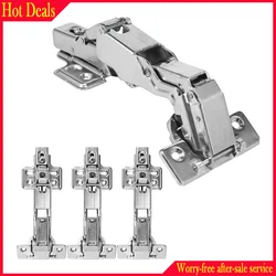 8/4 szt. 175 °   Zawiasy do szafek Zawiasy do drzwi szafek Hydrauliczny bufor amortyzatora Miękkie zamykanie Ciche sprzęt meblowy ze stali walcowanej na zimno