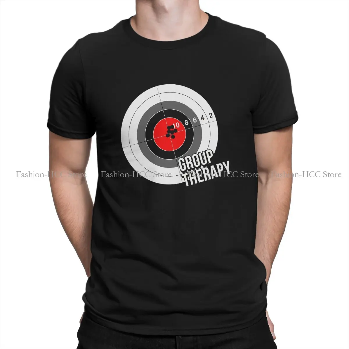 Shooting Sports Polyester TShirts Group Therapy Personalize Homme T Shirt New Trend Clothing