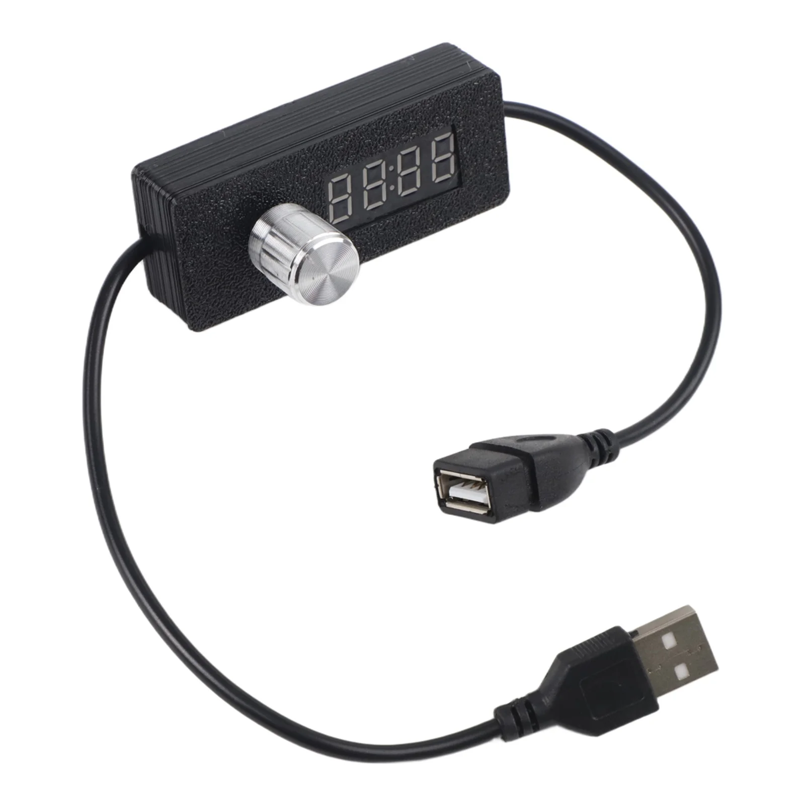 Adjustable Timer USB Power Cord 5V Low Voltage Compact Size Hassle-free Operation User Friendly Digital Timer Device