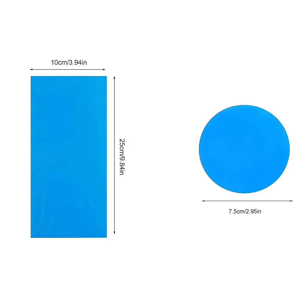 Self-Adhesive Repair Patch Patches Waterproof Stickers Square/10pcs