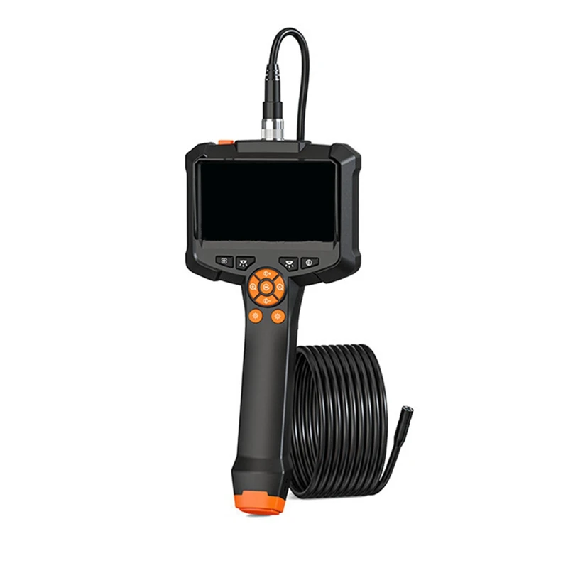 Endoscope Camera 4.3 Inch Lens HD 1080P Car Inspection Borescope IP67 Waterproof Sewer Camera With LED