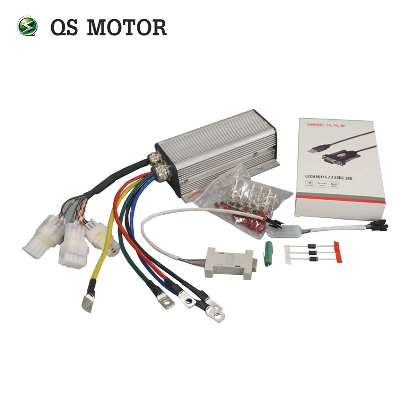 Kls7218s, 24v-72v, 200a, controlador sem escova sinusoidal do motor para o motor do cubo da roda