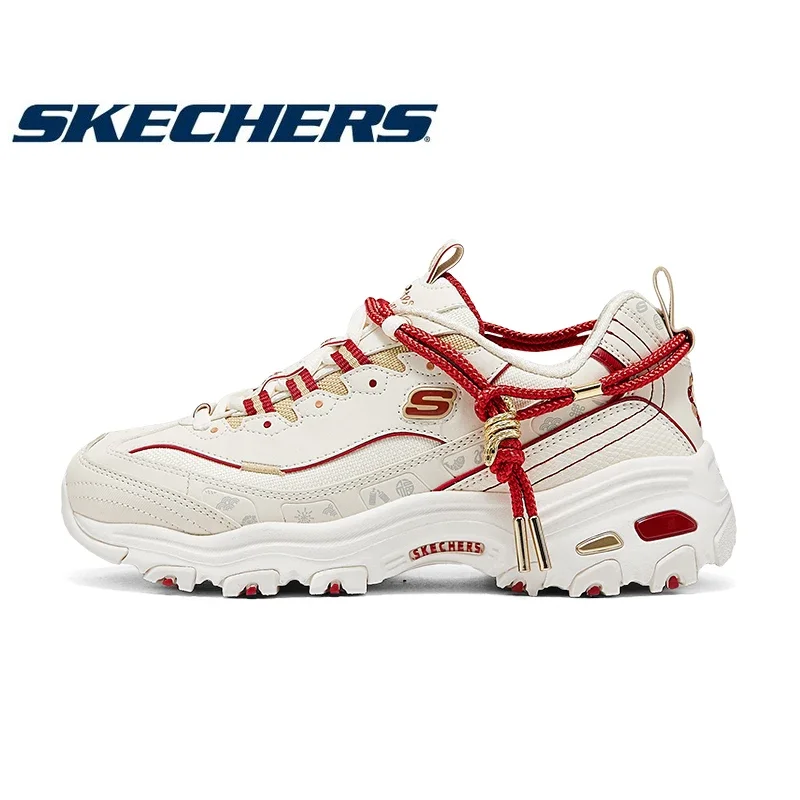 Skechers Original Men Women Shoes 2025 New Classic D'LITES Chunky Sneakers Couples Platform Sports Fashion Shoes tenis feminino