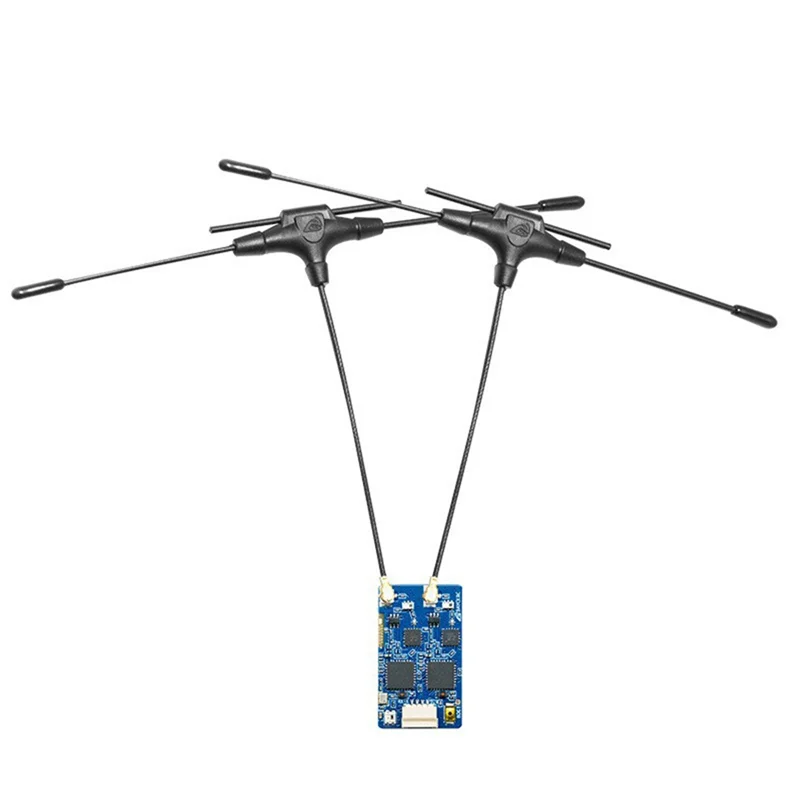 Dual-Band ELRS Gemini RX Receiver For Superior Range In RC FPV Racing Uavs, 900/2400 Mhz