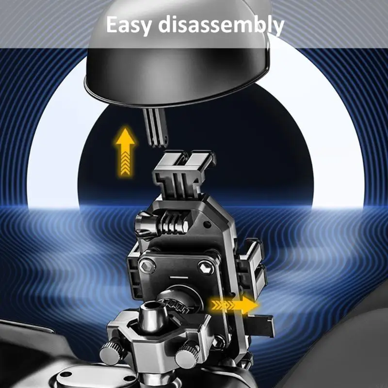 G5GA Easy Installation Phone Mount 360 Rotating Phone Holder Phone Rack for Vehicles