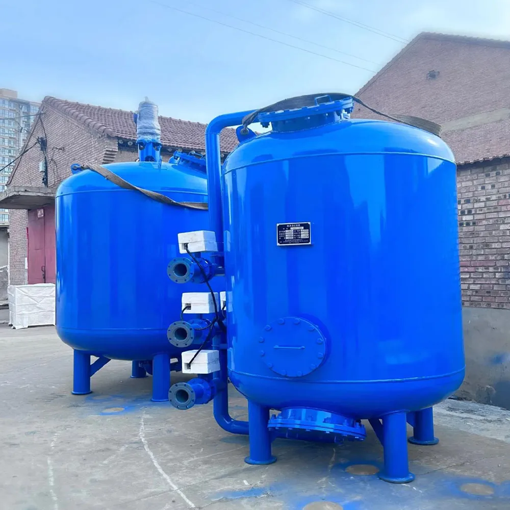 Carbon Steel  Multimedia Quartz Sand Activated Carbon Filtration for Industrial Sewage Treatment