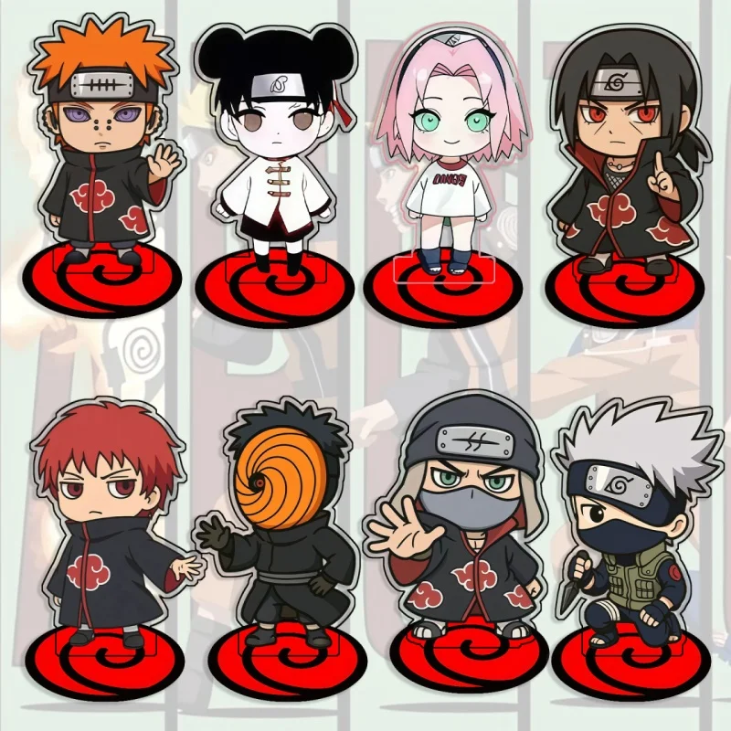 

For Naruto Haruno Sakura Yamanaka Lno Hatake Kakashi Acrylic Self Made Cartoon Anime Game Desktop Decoration Toy Fans Gift 15cm