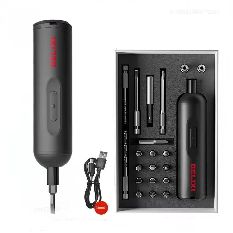 Electric Screwdriver Household Rechargeable Screw Driver USB Rechargeable Cell Phone Precision Screwdriver Repair Tools