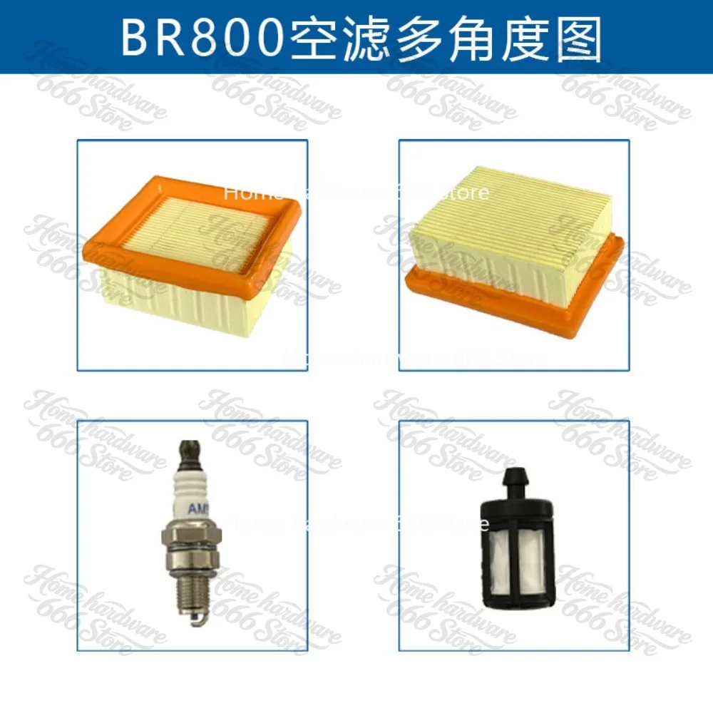 1pc Air-Filter-For   BR800-BR800C BR800X 4283-141-0300 BR 800 800X Leaf Blower Parts Plastic+paper Garden Tools Parts