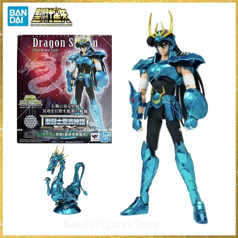 

Original BANDAI Saint Cloth Myth EX Dragon Shiryu New Bronze Cloth In Stock Anime Figures Model Toys