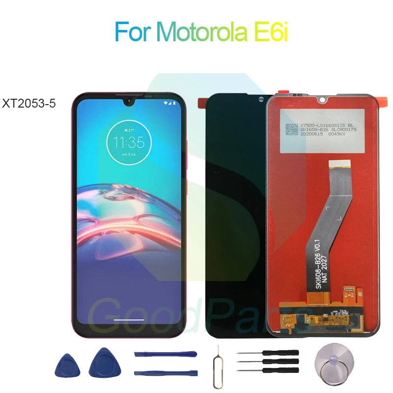 For Motorola E6s 2020 LCD Display Screen 6.1