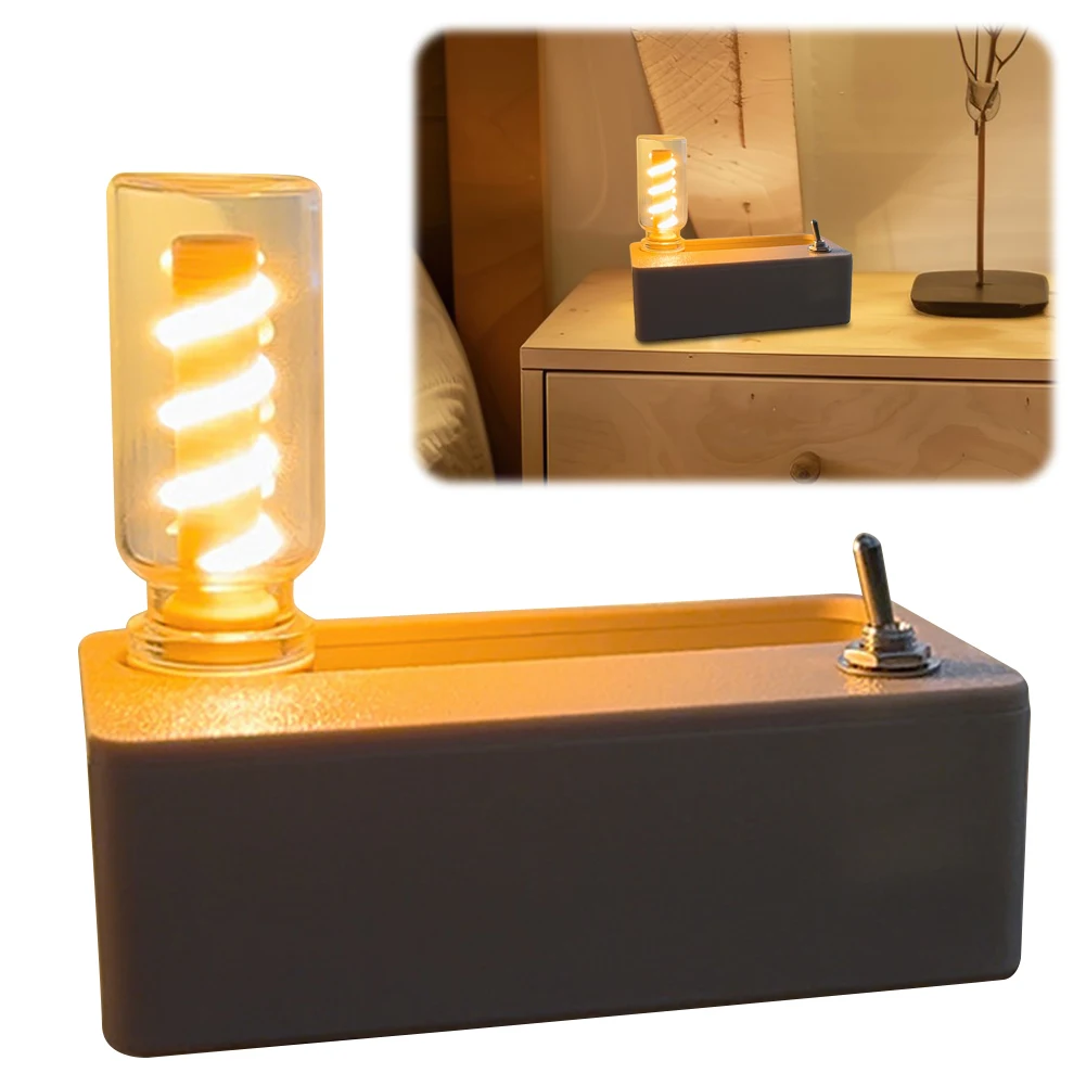 Magnetische zuiglamp Verlicht stress Handmatig Mechanisch Flip Flexibel licht Tafel Nachtlampje Ornament voor binnen en buiten