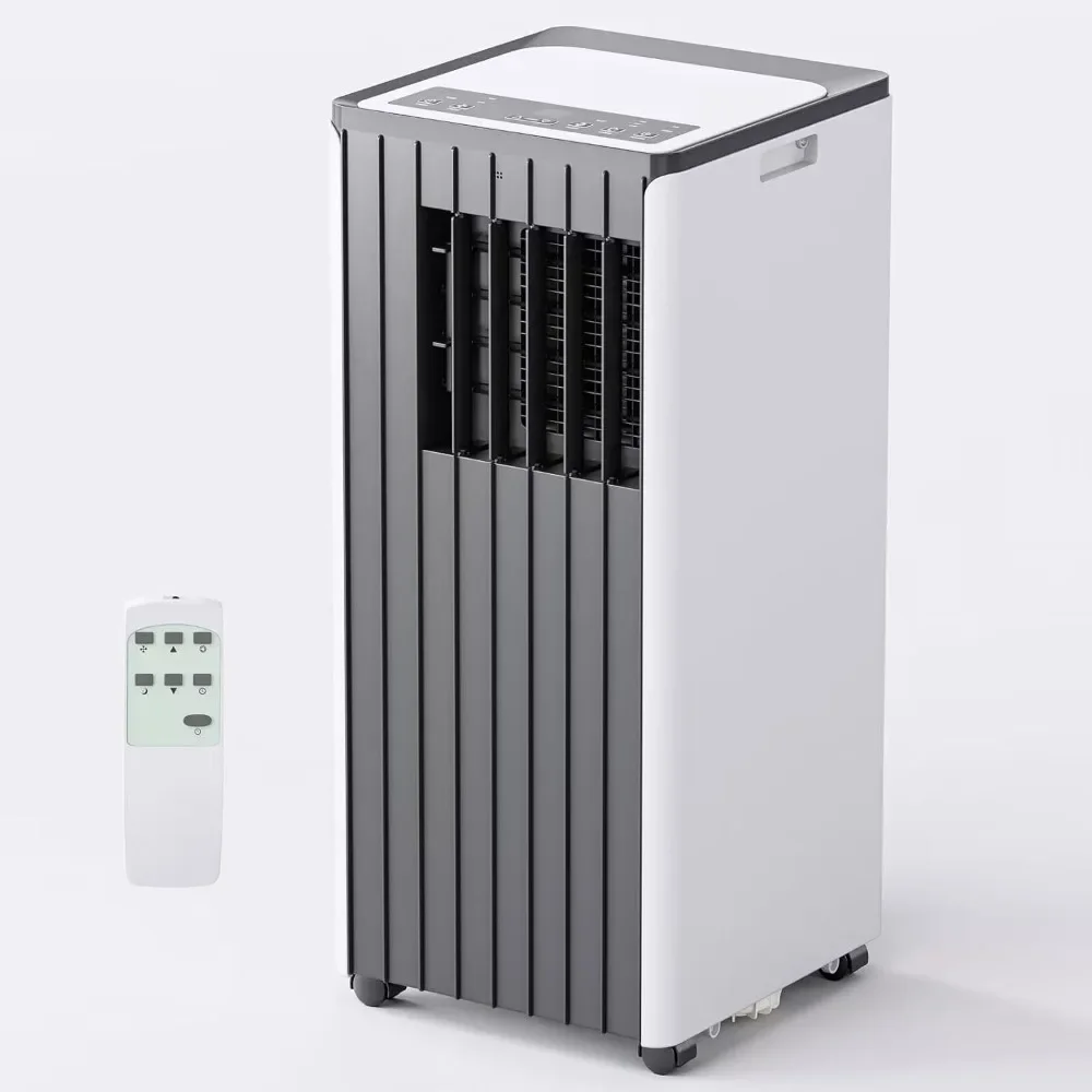 

12000BTU portable air conditioner with built-in dehumidifier fan mode, suitable for rooms up to 450 square feet