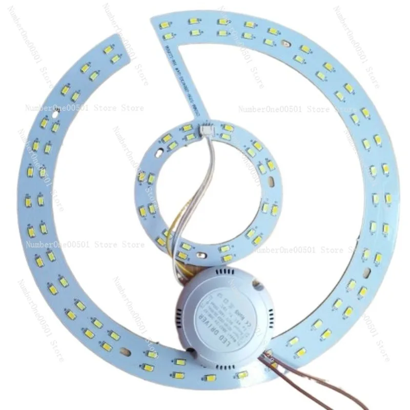 

Led Ceiling Retrofit Lamp Panel Circular Ring Energy-saving Light Source Bulb Bead Patch Wick Led Board 24w