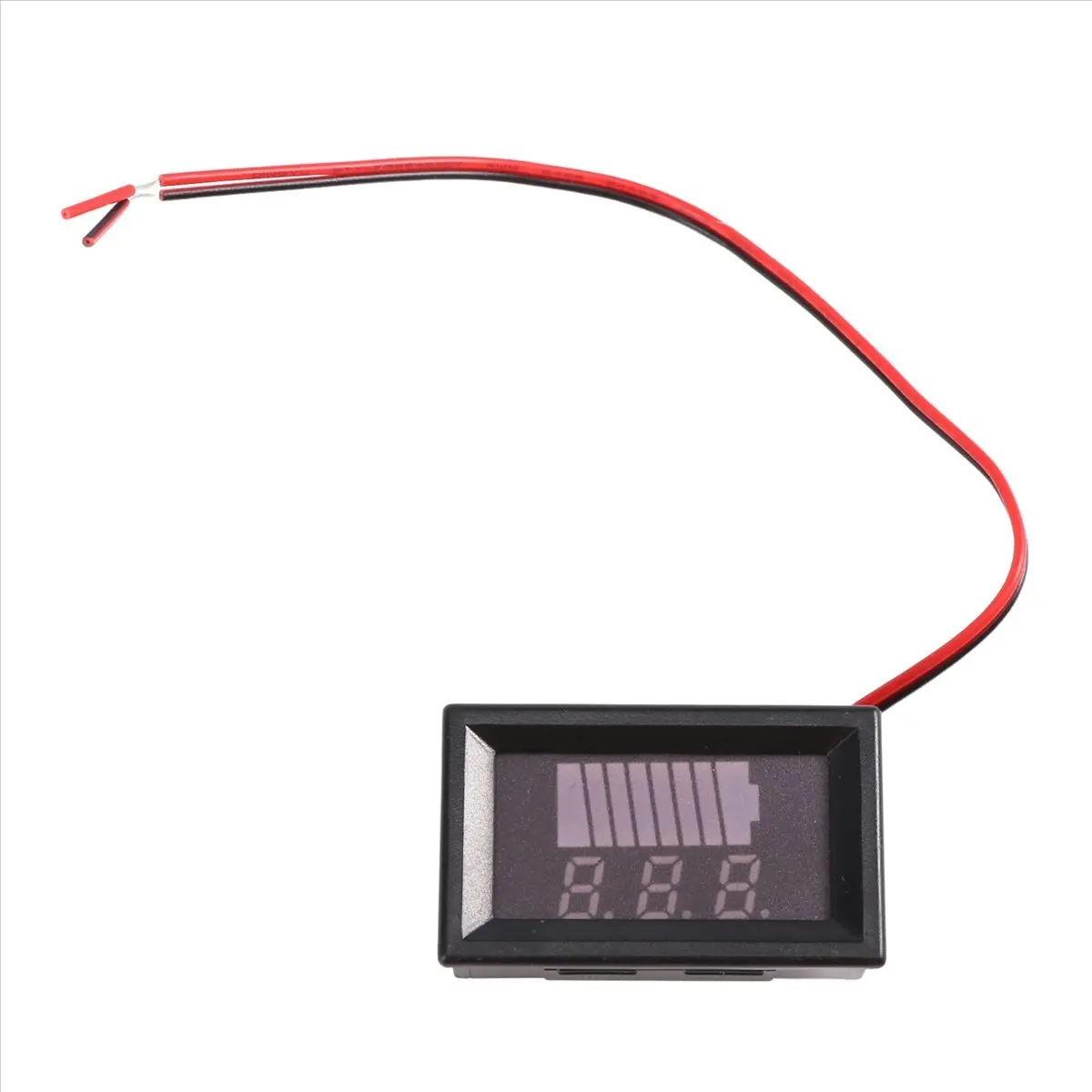 L77A 12V ACID Lead Battery Capacity Indicator Charge Level LED Tester Blue Voltmeter