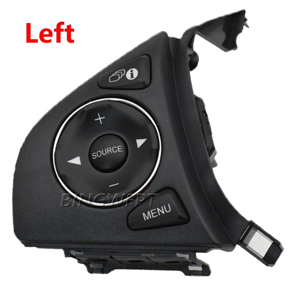 Left+Right+Wire Steering Wheel Control Switches Button For Honda Fit 2015-2018 CITY XRV HRV Volume Phone Buttons view 4