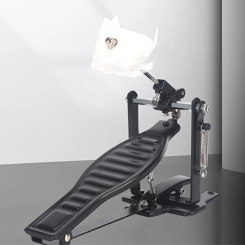 

Педаль для барабана из алюминиевого сплава, одинарная педаль, бас-барабанная молоточка, аксессуар для барабанной установки, молоточка для тренировок по игре на бас-барабане, для джазовой барабанной установки