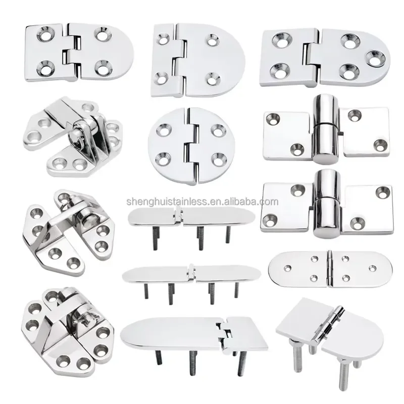 Heavy Duty Marine Hatch Hinges Screw Stainless Steel Hinges Cast Cabinet Door Hinges