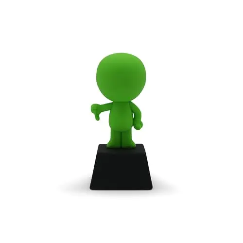 Alien Figurine I Dont Trust Humans Desk Ornament Funny UFO Alien Statue Home Decor Resin Craft Gift for Friend Office Decoration