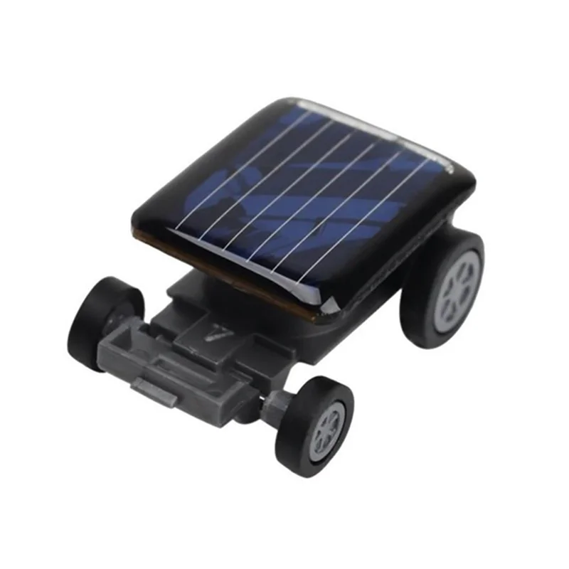 A04F-5X de alta qualidade menor mini carro energia solar carro racer dispositivo educacional crianças energia solar preto