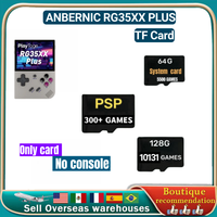 For ANBERNIC RG35XX PLUS Memory Card 256GB TF Card Preloaded Games 300+ PSP GamesVideo Game Console Pre-install Retro Games