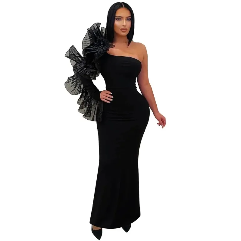 

African Dresses for Women Elegant 2026 Dashiki Summer Spring Maxi Dress Ladies Traditional African Clothing Outfits S-2XL