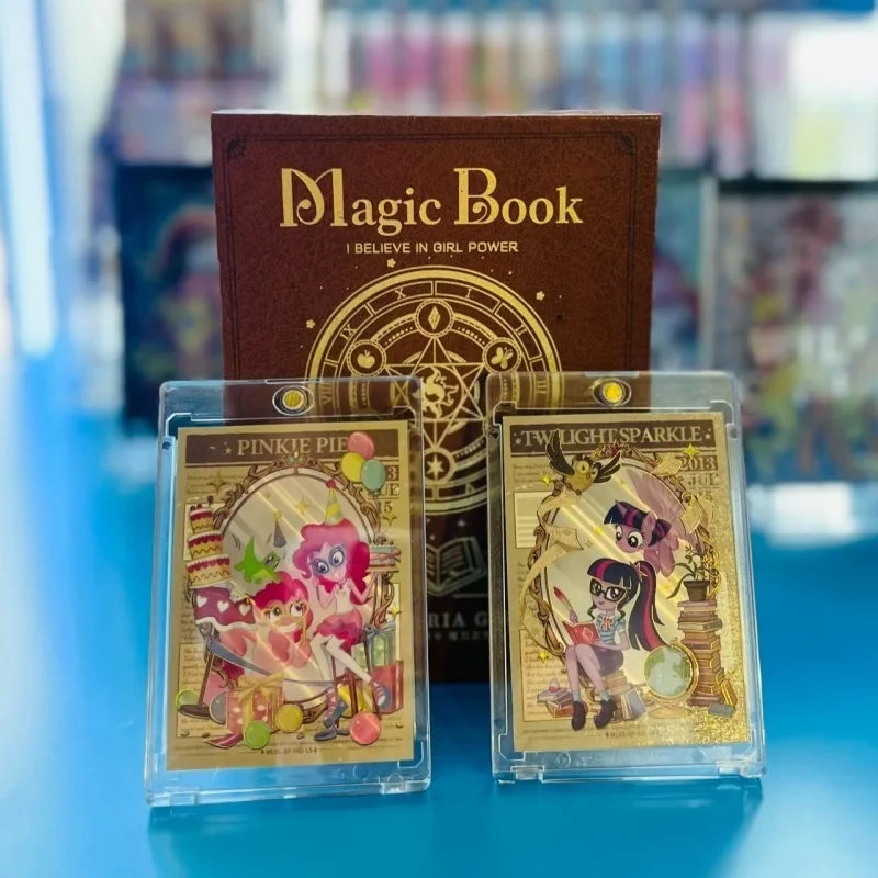 KAYOU Genuine Little Pony Baoli Magic Book Soundburst Card Collection - Interactive Friendship Game Cards for Men And Women