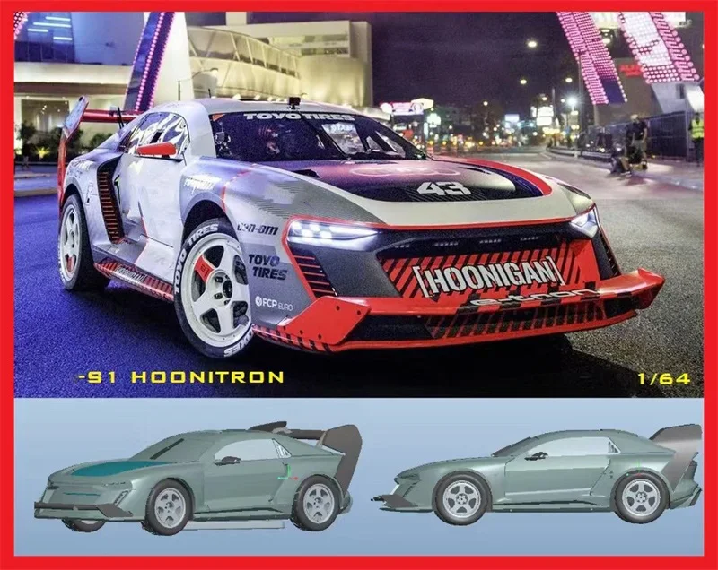 Top Models 1:64 S1 Hoonitron limited999 Diecast Model Car