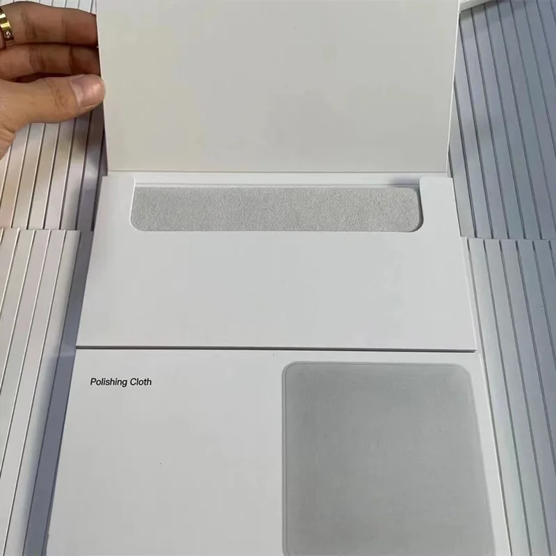 2025 Polishing Cloth For Apple iPhone ST Nano-Texture Screen Cleaning Cloth For iPad Mac iPod Pro Apple Watch Display Cleaner