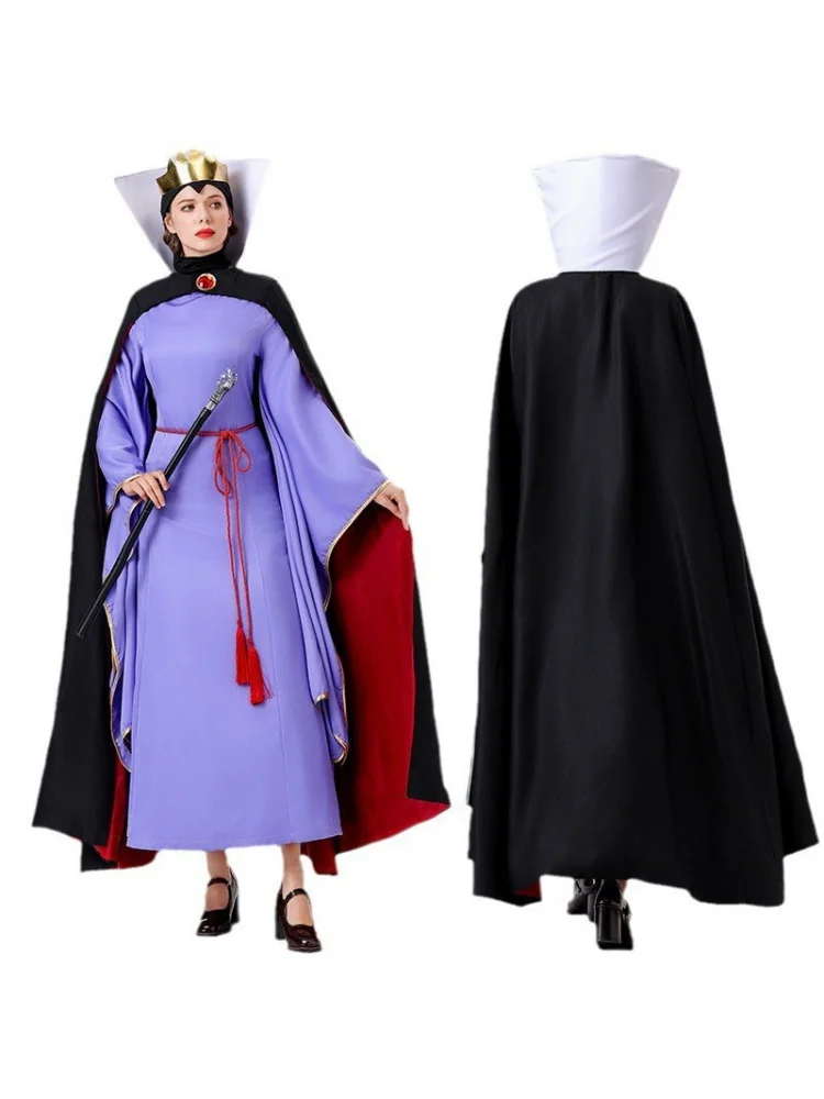 

Halloween Evil Queen Cosplay Stage Performance Costume Cotton Traditional Chinese Women's Fashionable Festival Outfit